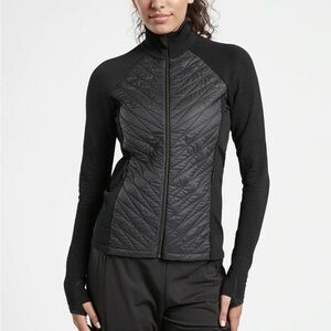 Athleta Flurry Force Insulated PrimaLoft Jacket 2.0 In Black